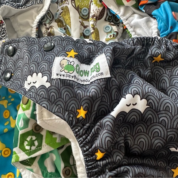 GLOW BUG Cloth Diaper Set - Picture 2 of 2